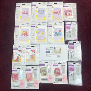 Crafters Companion Gemini Lot 17 BIRTHDAY Party Stamp Die Papercraft Expressions